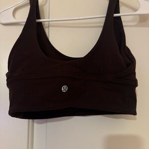 lululemon athletica Dark Brown Sports Bra